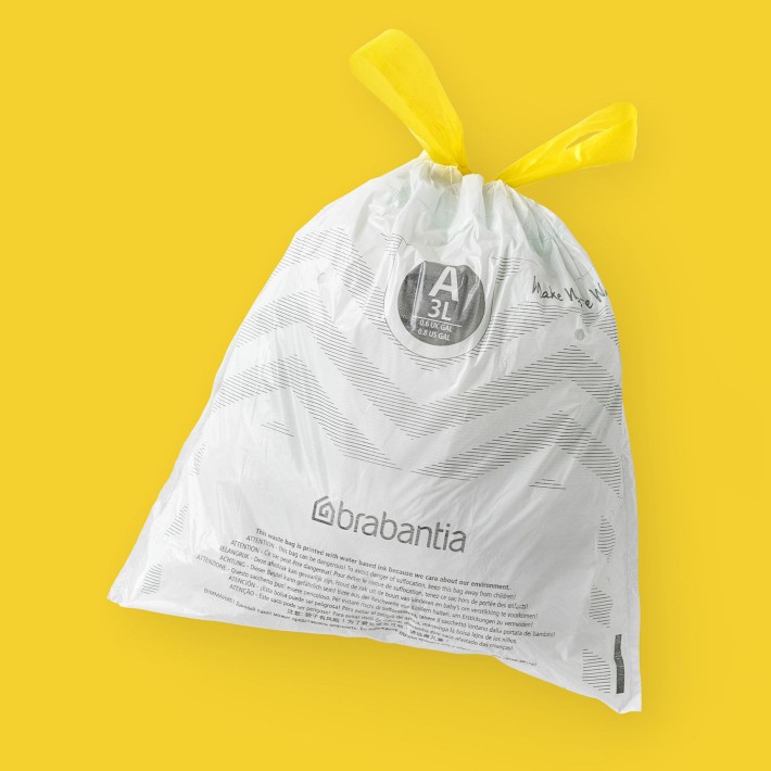 Brabantia PerfectFit Trash Bags, Code A, 0.8 Gallon (3L), 200-Count&#160;