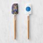 Tiny Chef Mini Spatulas, Blue, set of 2