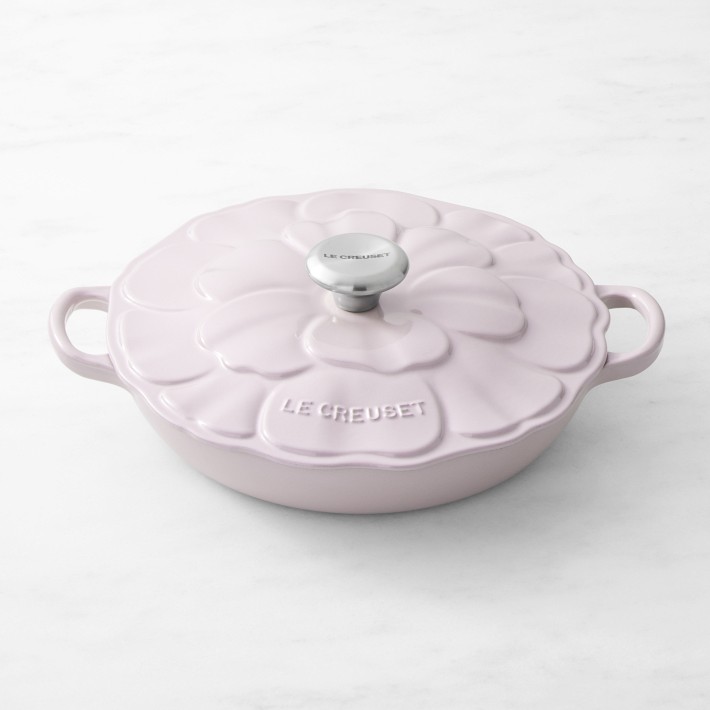 Le Creuset Enameled Cast Iron Petal Braiser, 2 1/4-Qt. (color = shallot / purple)