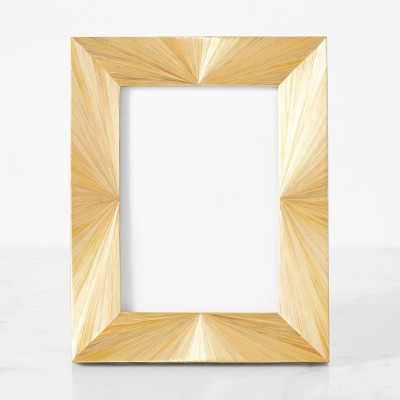 Straw Marquetry Frames, 5&quot; X 7&quot;