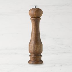 Williams Sonoma Traditional Walnut Wood Pepper Mill, 9"