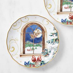 'Twas the Night Before Christmas Salad Plates