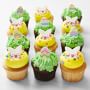 Georgetown Cupcake Hoppy Easter Chocolate and Vanilla Cupcakes, Immediate Delivery