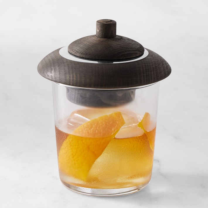 Double Old Fashioned Whiskey Smoker