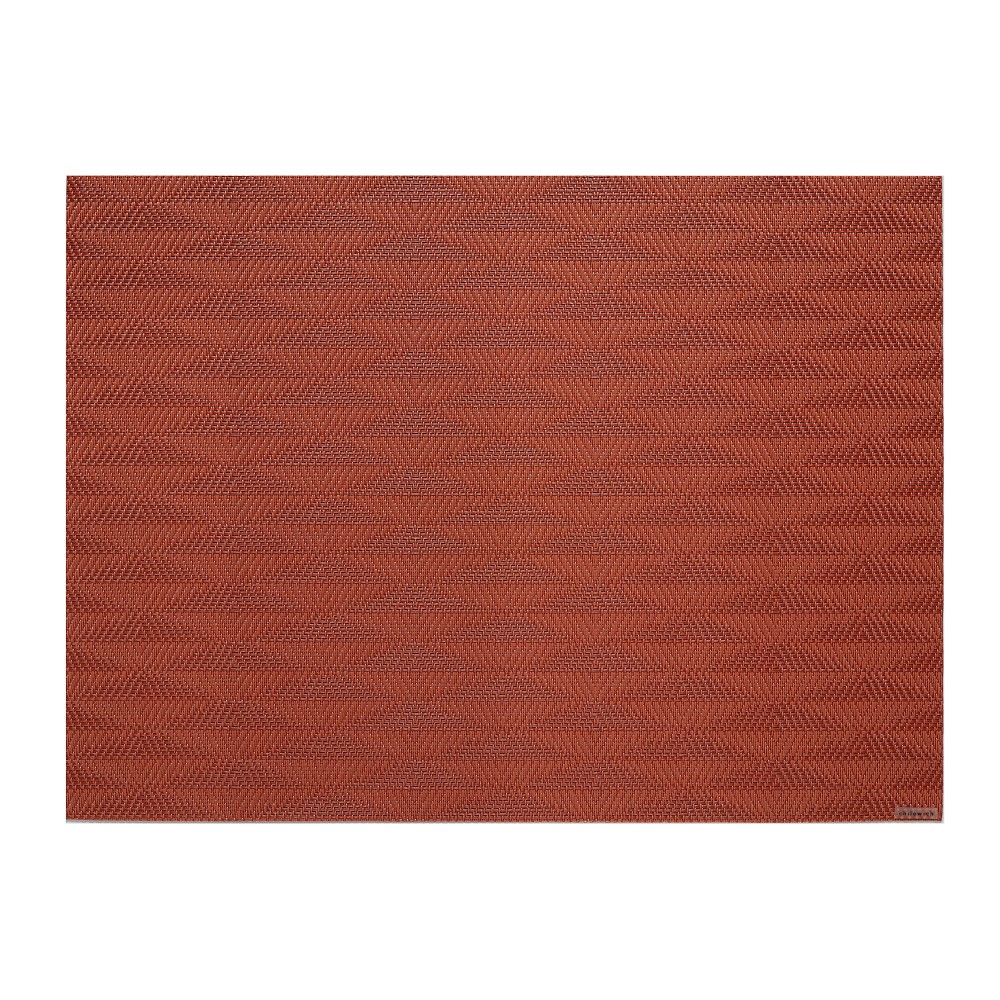 Chilewich Easy Care Arrow Rectangular Placemat, Paprika