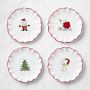 PEANUTS™ x Williams Sonoma Holiday Salad Plates, set of 4