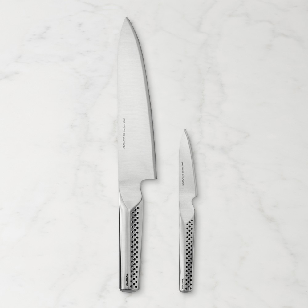 Global Ukon 2-Piece Prep Paring  Chef's Knife Set