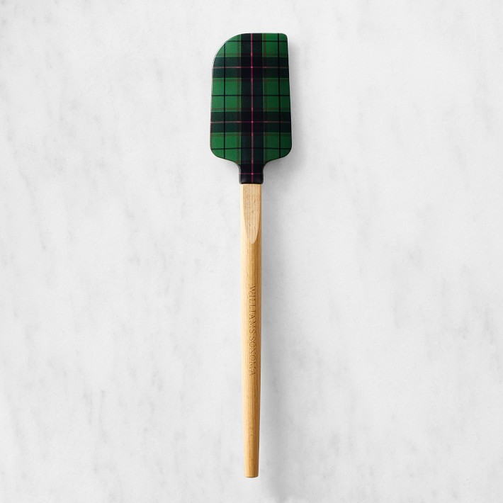 Williams Sonoma Tartan Medium Spatula, Green