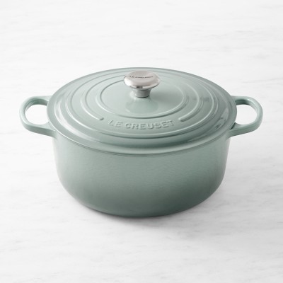 Le Creuset Signature Enameled Cast Iron Oven 7 1/4-Qt., Sea Salt