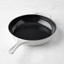 Lodge USA Enameled Cast Iron Skillet, 11", Cloud Nine White