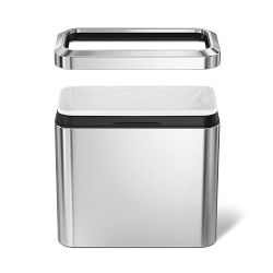 simplehuman&#8482; 25L Slim Open Top Trash Can