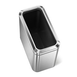 simplehuman&#8482; 25L Slim Open Top Trash Can