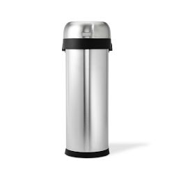 simplehuman&#8482; 50L Slim Open Top Trash Can
