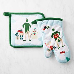 Elf&#8482; Oven Mitt and Potholder Set