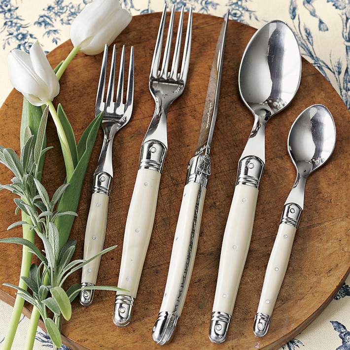 Jean Dubost Laguiole High Gauge Flatware Sets | Williams Sonoma Jean Dubost Laguiole High Gauge Flatware Sets | Williams Sonoma