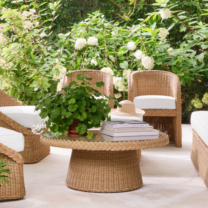 AERIN x Williams Sonoma Home East Hampton Coffee Table (42&quot;)