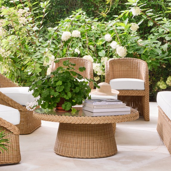 AERIN x Williams Sonoma Home East Hampton Coffee Table (42")