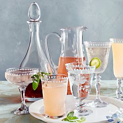 Vintage Etched Glassware Collection