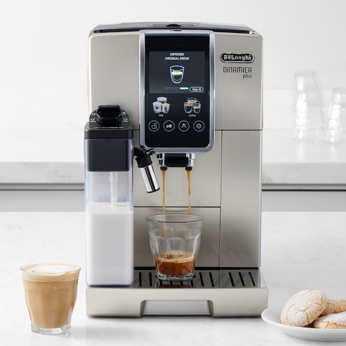 De&#39;Longhi Dinamica Plus Fully Automatic Espresso Machine, Silver