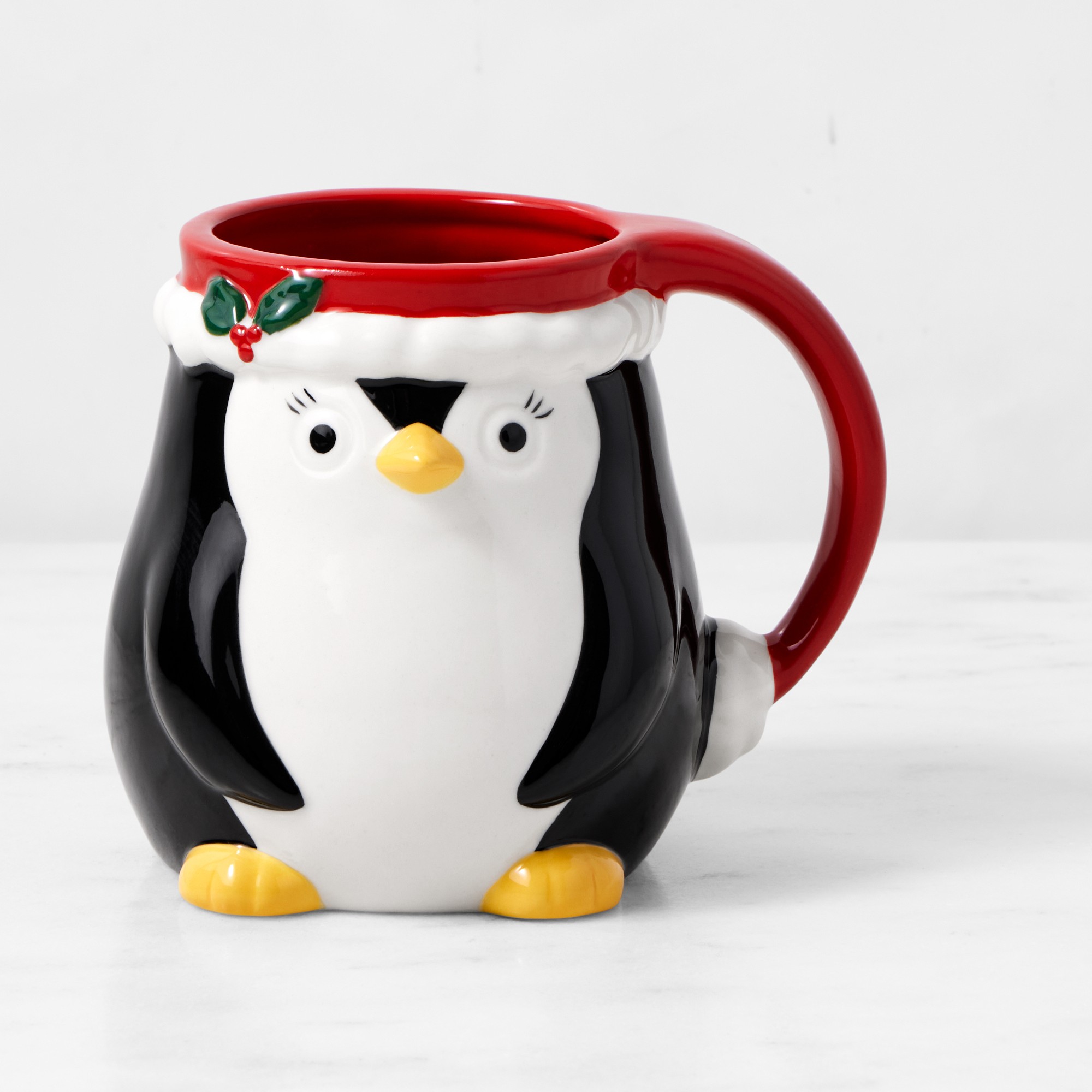 Figural Penguin Mug