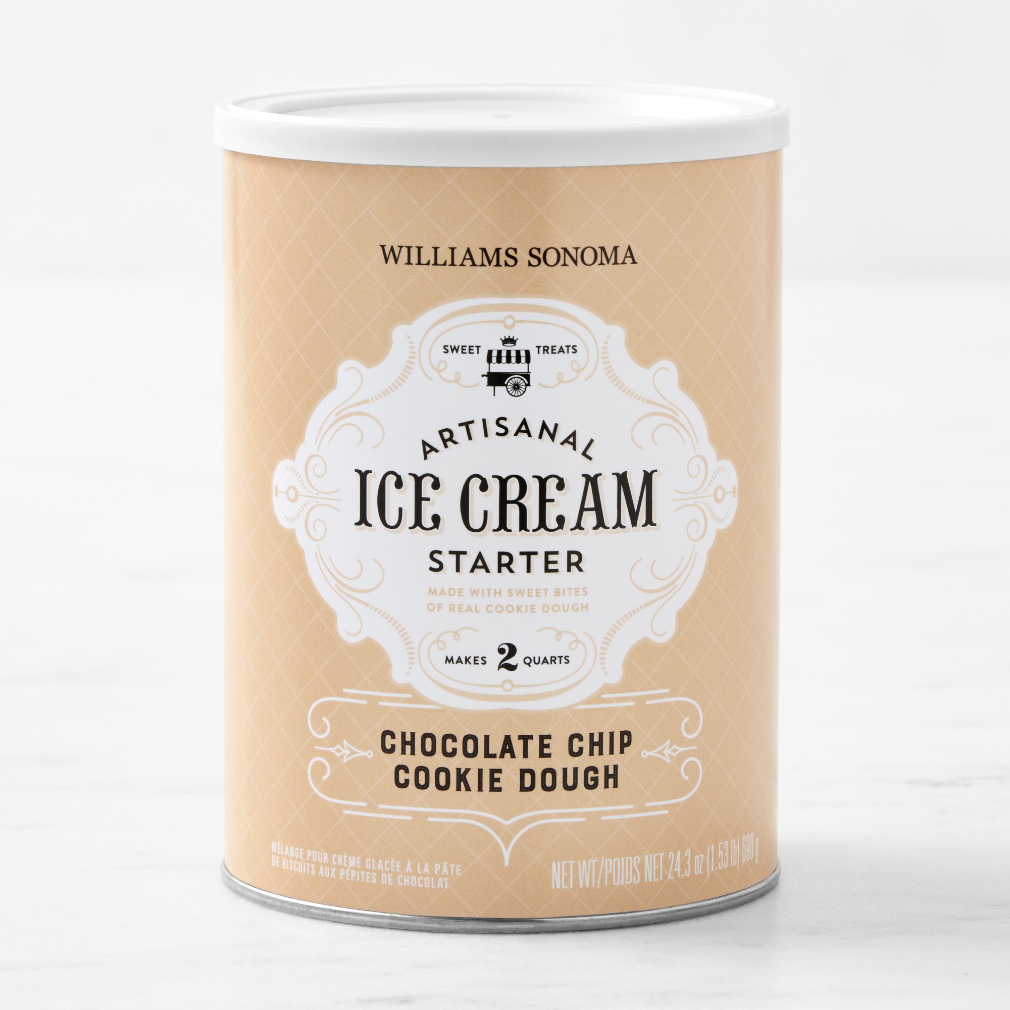 Williams Sonoma Ice Cream Starter, Chocolate Chip Cookie Dough