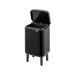 Brabantia Bo Hi Single Compartment Trash Can, 1.1-Gallon