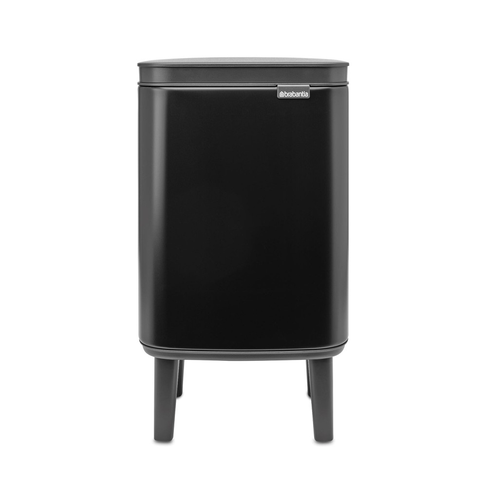 Bo Trash Can Hi, 1.1 Gallon 4L, Matte Black