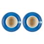 Le Creuset Cappuccino Cups &amp; Saucers, Set of 2