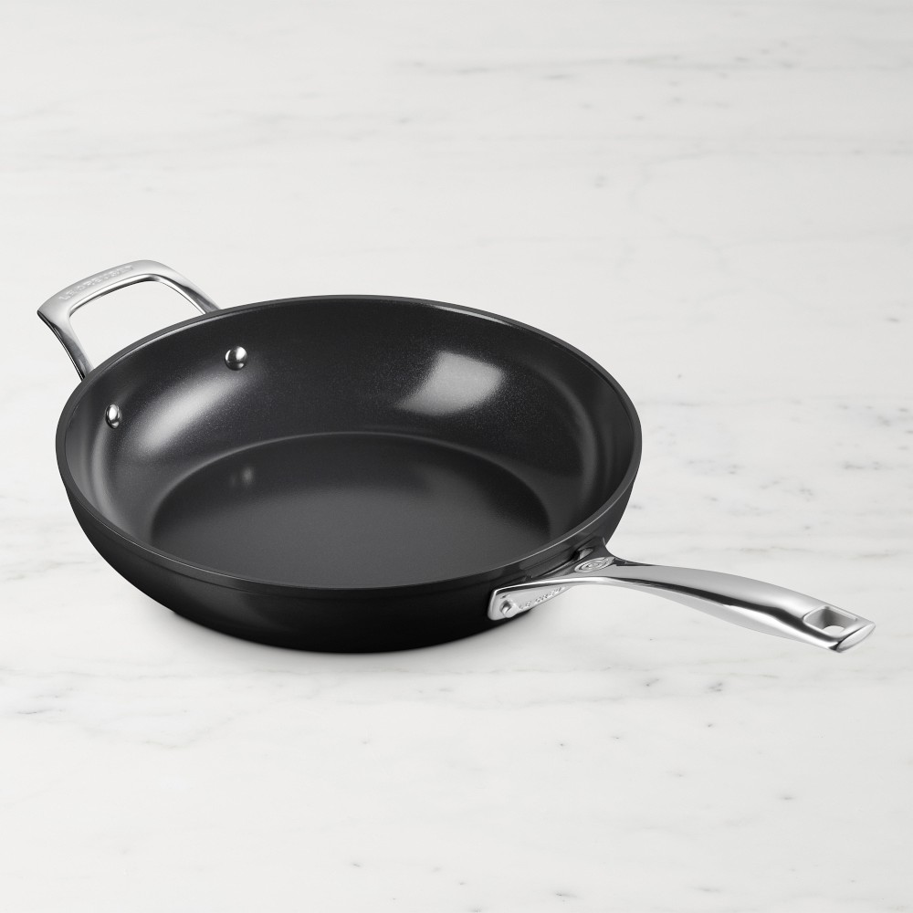 Le Creuset Ceramic Nonstick Deep Fry Pan, 11"