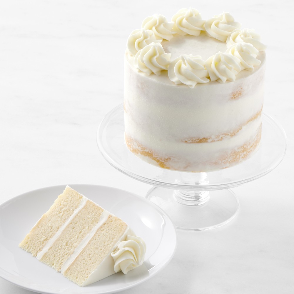 Williams Sonoma Three-Layer Vanilla Cake, Serves 6-8