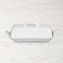 Le Creuset Heritage Butter Dish, White