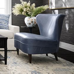 Bari Upholstered Slipper Chair