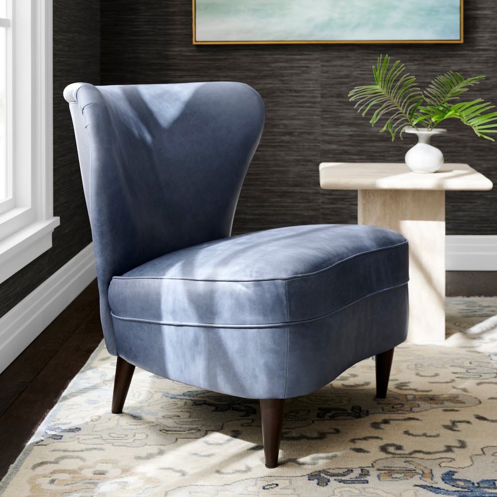 Bari Upholstered Slipper Chair