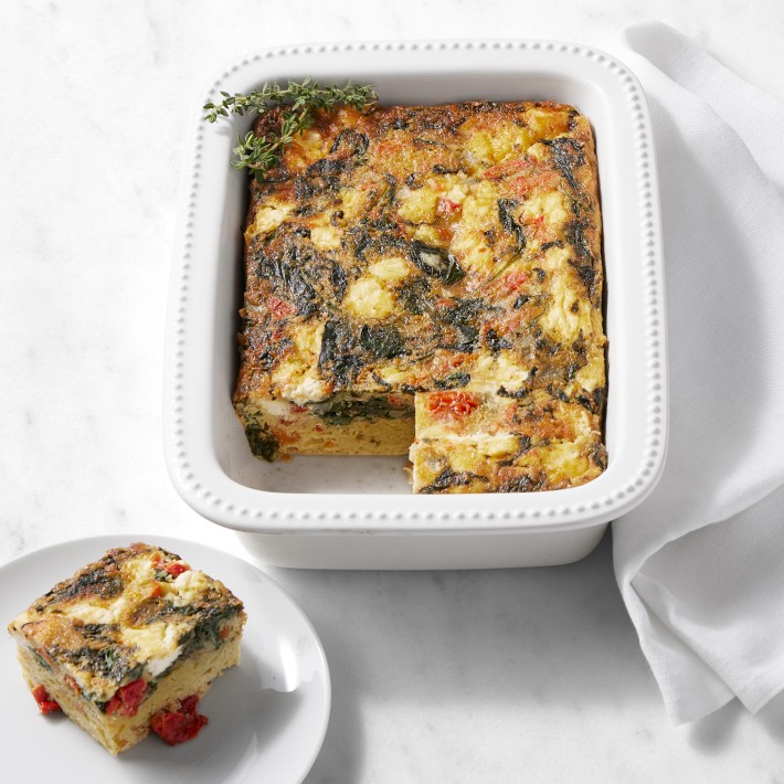 Sundried Tomato, Spinach & Goat Cheese Frittata