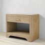 Point Reyes 1-Drawer Woven Nightstand (32&quot;)