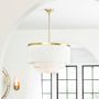 Cabaret Fringe Chandelier