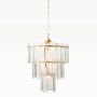 Conrad Texture Glass Chandelier