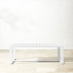 Santa Barbara Outdoor Metal Small Coffee Table (48&quot;)