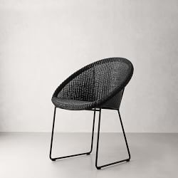 Tamara Dining Armchair, Black