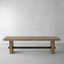 Montauk Wood Bench (66&quot;)