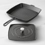 Staub Enameled Cast Iron Grill Pan &amp; Press