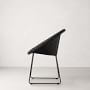 Tamara Dining Armchair, Black