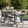 Santa Barbara Outdoor Metal Dining Side Chair