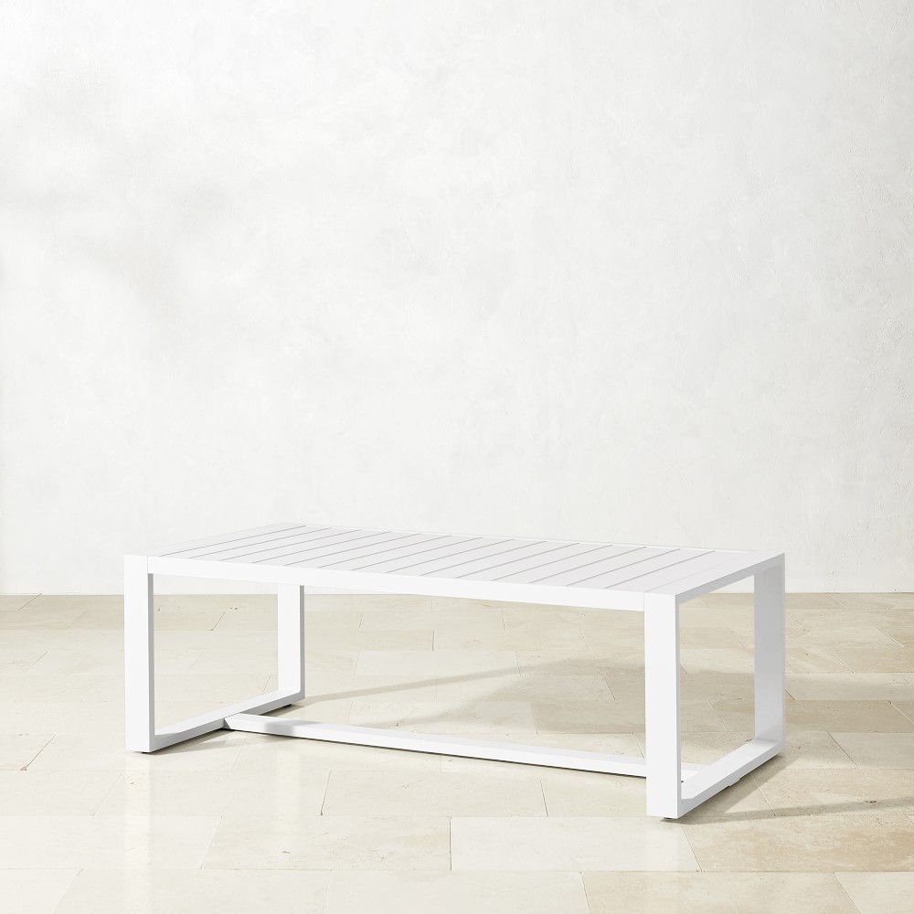 Santa Barbara Outdoor Metal Small Coffee Table (48&quot;)