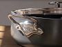 Mauviel Hammered Copper Jam Pan