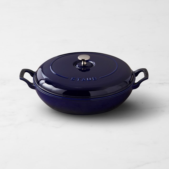 Staub Enameled Cast Iron Braiser, 3 1/2-Qt.