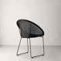 Tamara Dining Armchair, Black