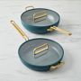 GreenPan™ Stanley Tucci™ Ceramic Nonstick 4-Piece Cookware Set, Venetian Teal