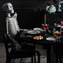 Madame Bonesworth Pre-Lit Silver Skeleton