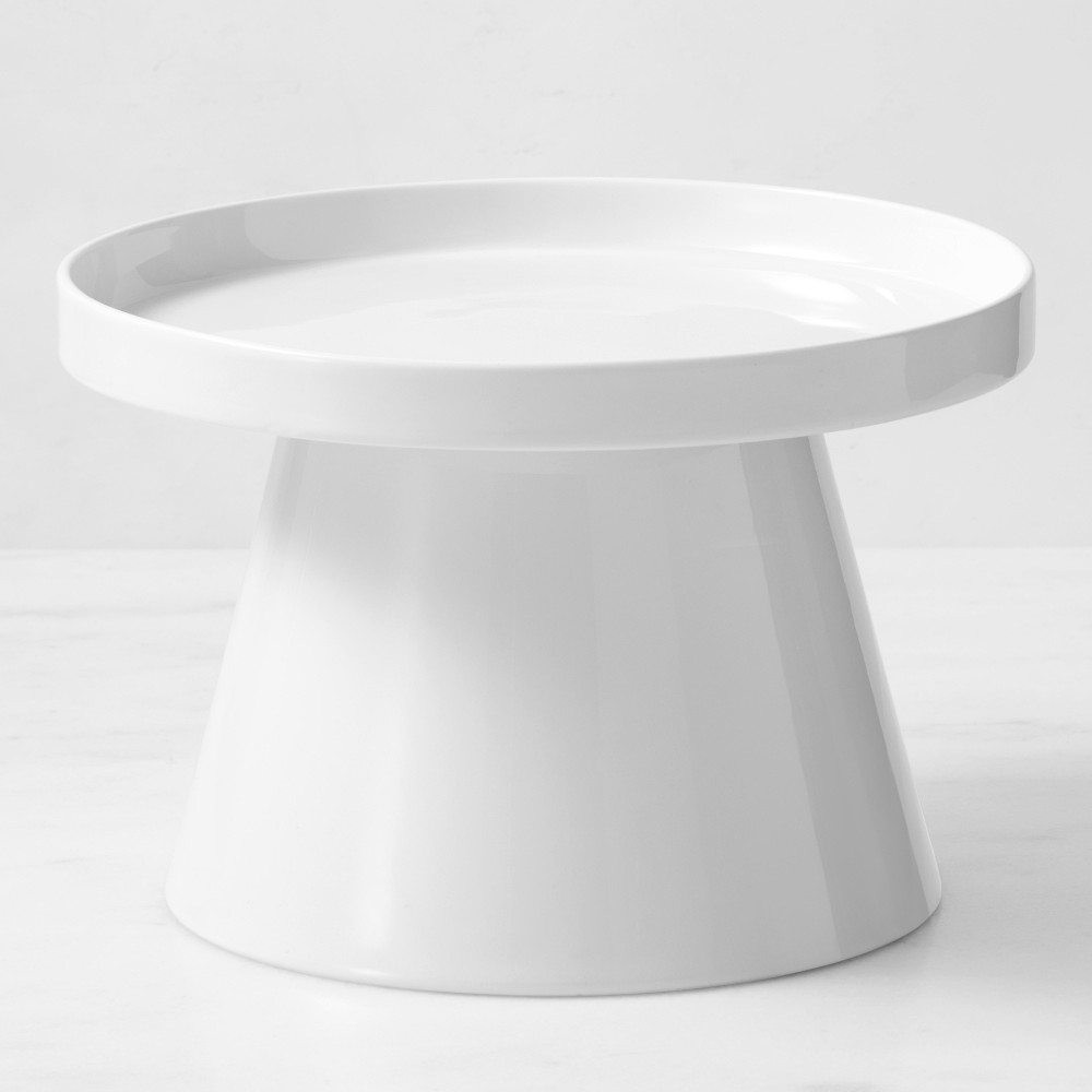 White Porcelain Beverage Dispenser Base